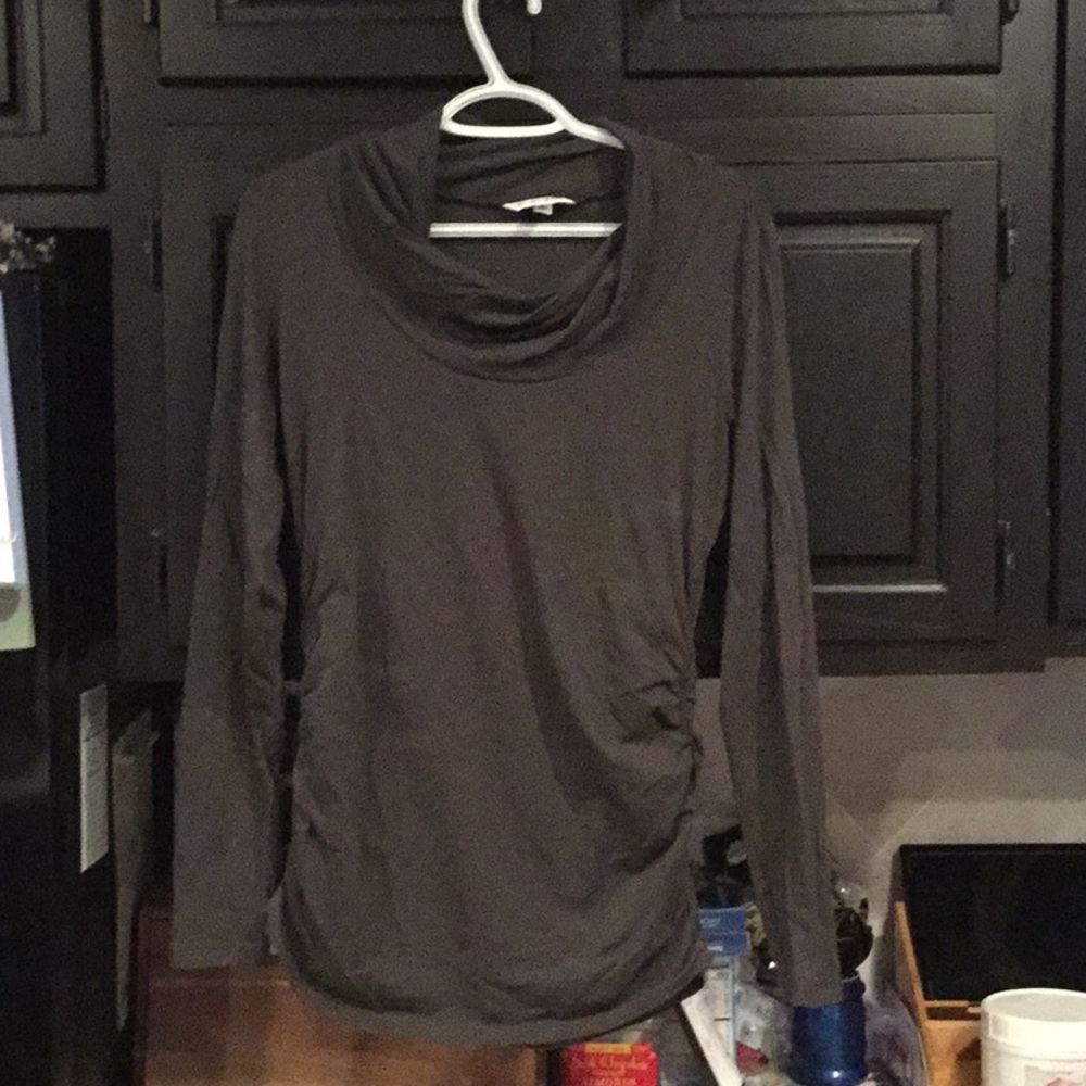 Cowl neck shirt